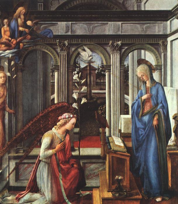 Fra Filippo Lippi The Annunciation   ttt France oil painting art